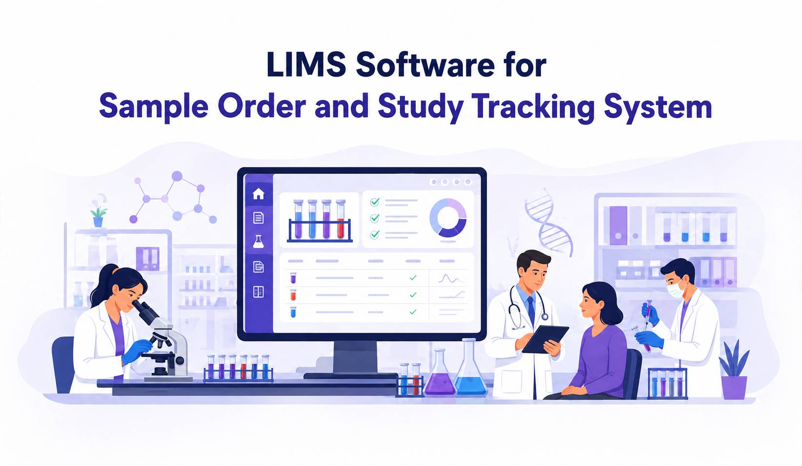LIMS Software for Sample Order and Study Tracking System