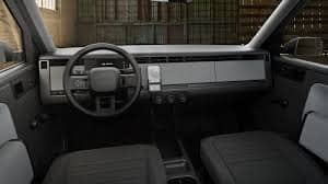 Interior of Slate Auto car model