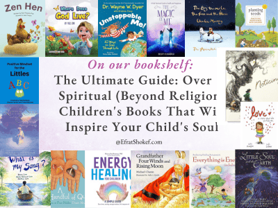 Images of spiritual books for children, and invite to explore list