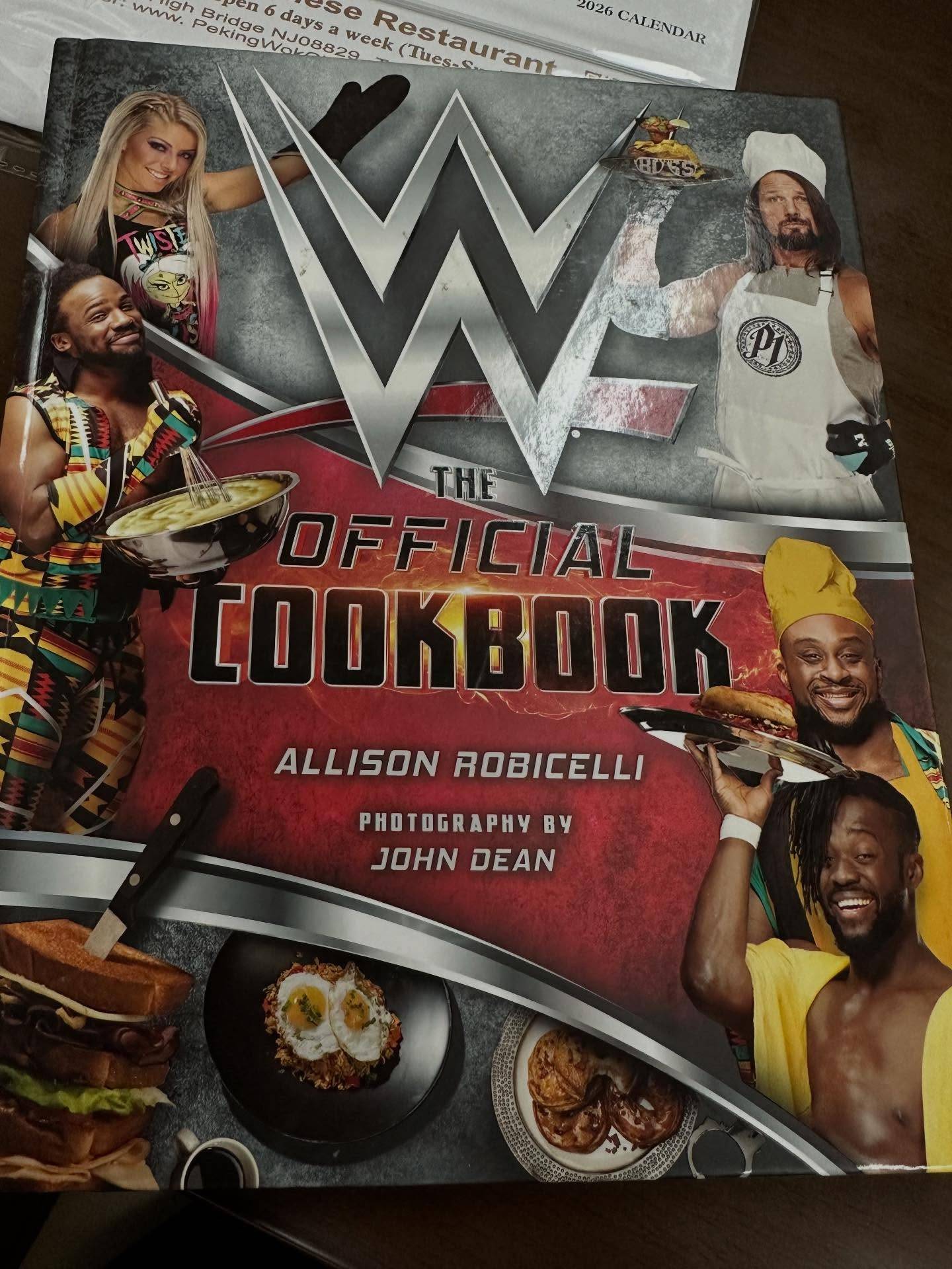 I am so fucking happy right now - I found this amazing gourmet cookbook with the worst puns ever, in the local little free library.