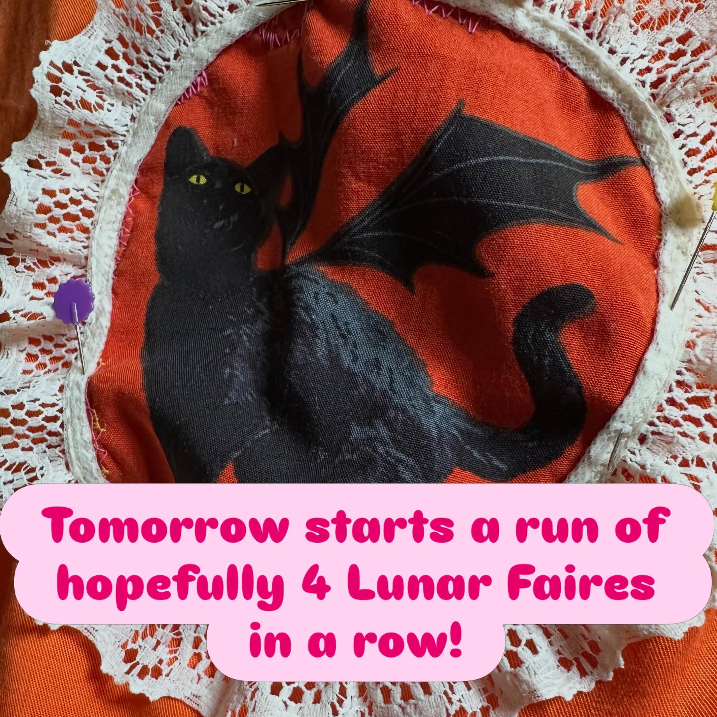 We will be at Vasa Park on Sunday (May 31) and again on June 6th for @steampunkalchemyfest! After that we are heading to @lunarfaire at Horseshoe Park in Randolph, and then to Sussex and East Brunswick, if the spots aren’t all filled.
Can’t wait to see y’all!