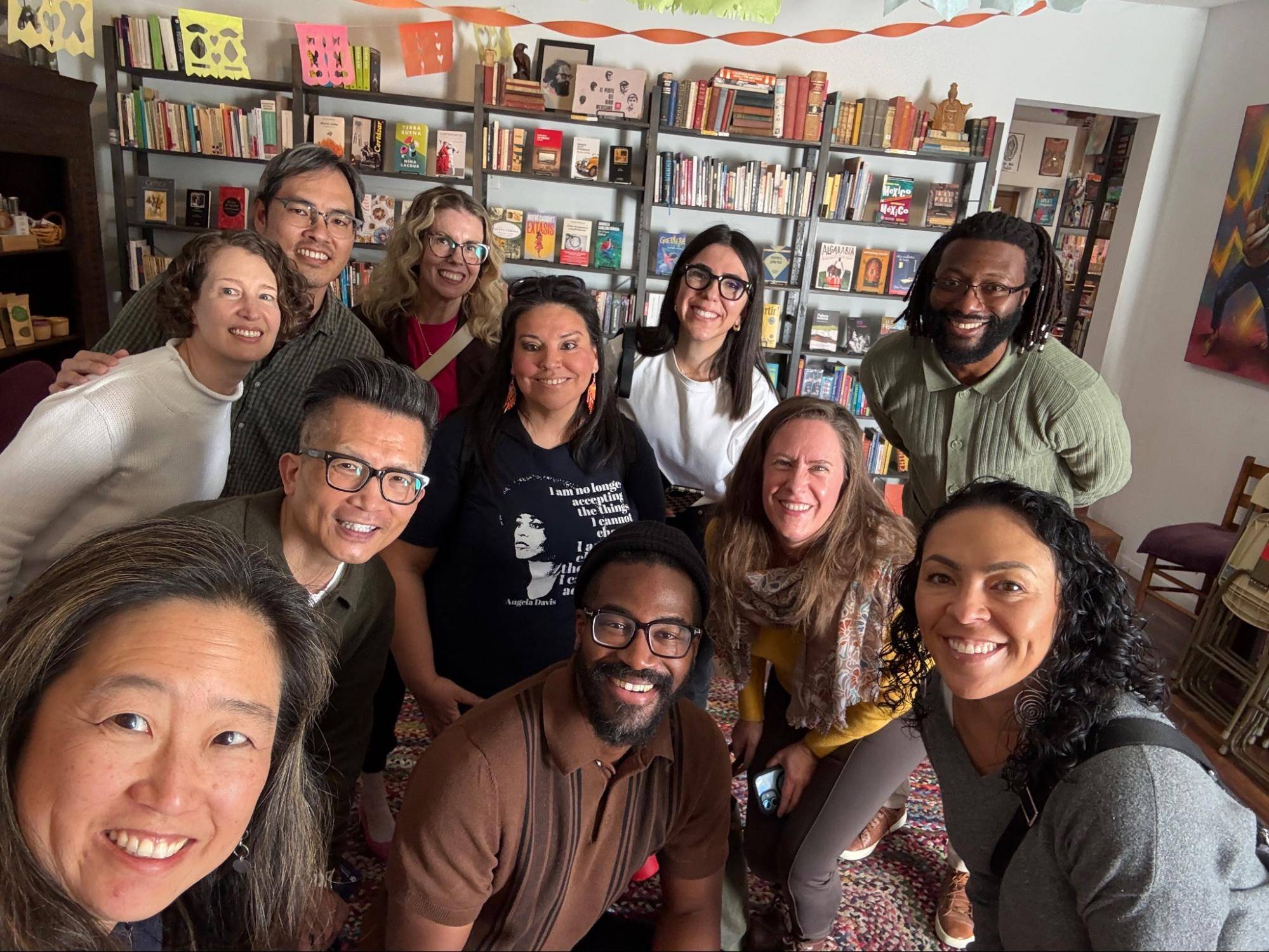 Event at Palabras Bilingual Bookstore with co-authors Dr. Decoteau Irby and Dr. Ishmael Miller