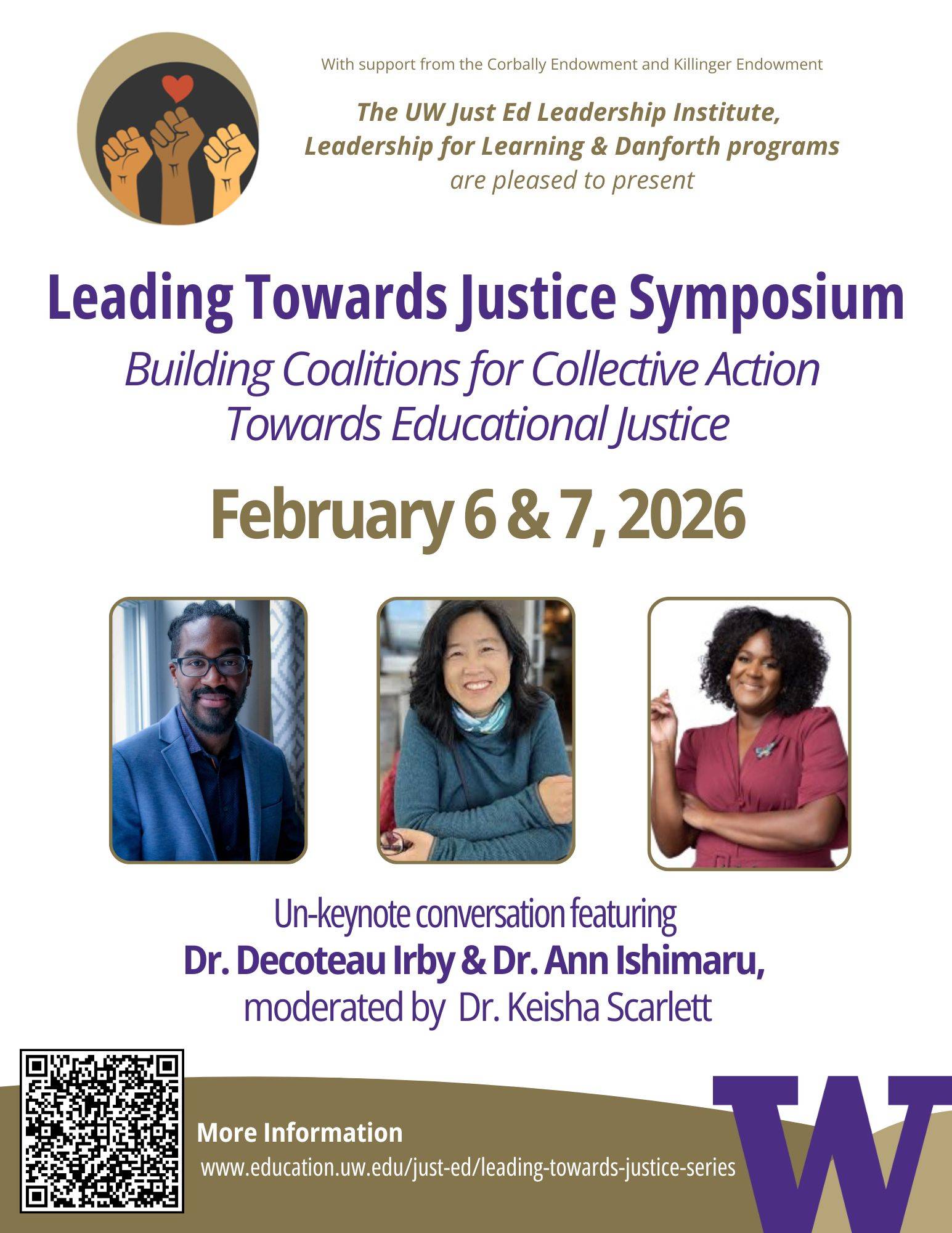 Flyer for Leading towards Justice: Coalitions for Collective Action on February 6 & 7, 2026