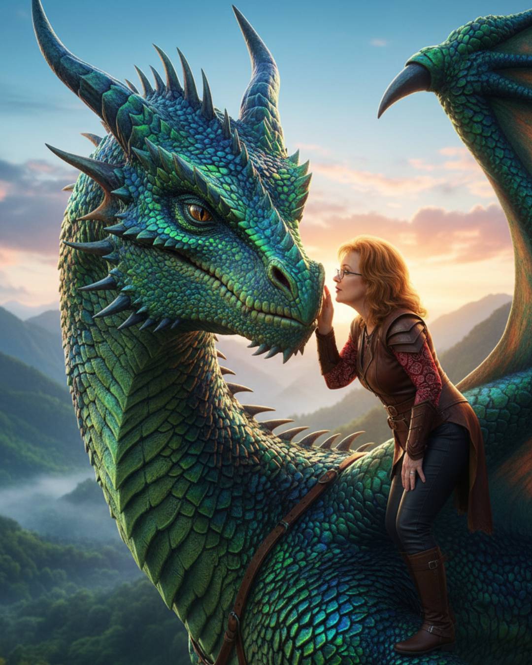 In my world we don't kill dragons. We tame them and train them and eventually fly them. 