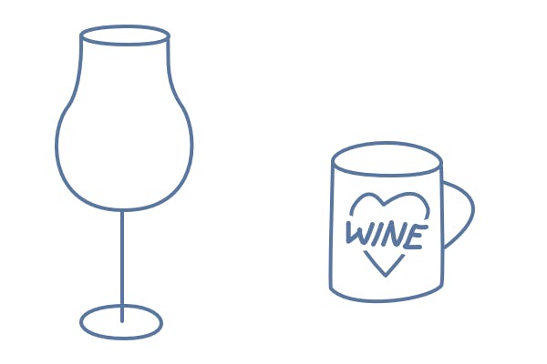 wine glass and mug for drinking - wine blueprint - illustrations.png
