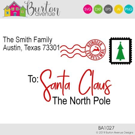 Download Diy Personalized Letter To Santa Sign Burton Avenue