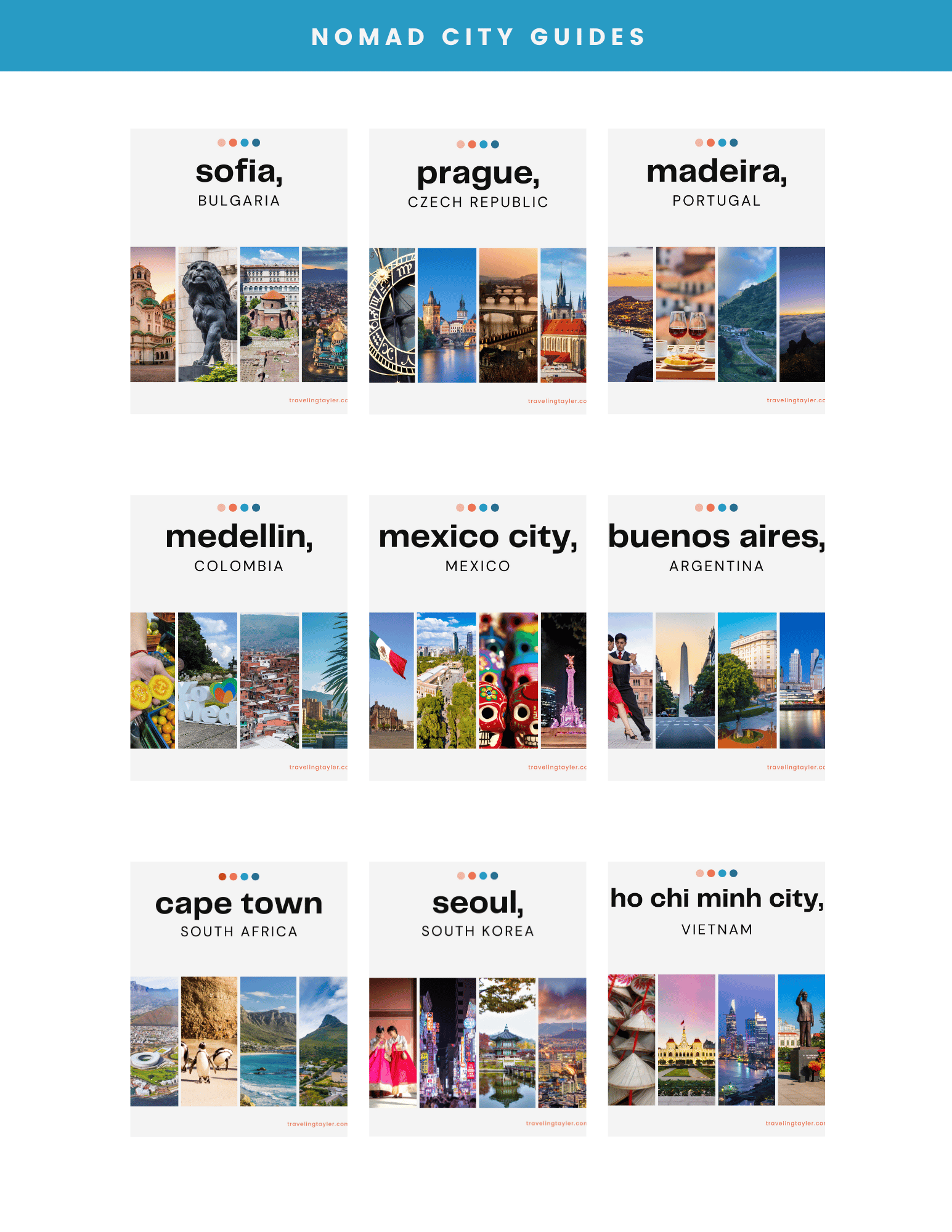 Digital Nomad City Guides