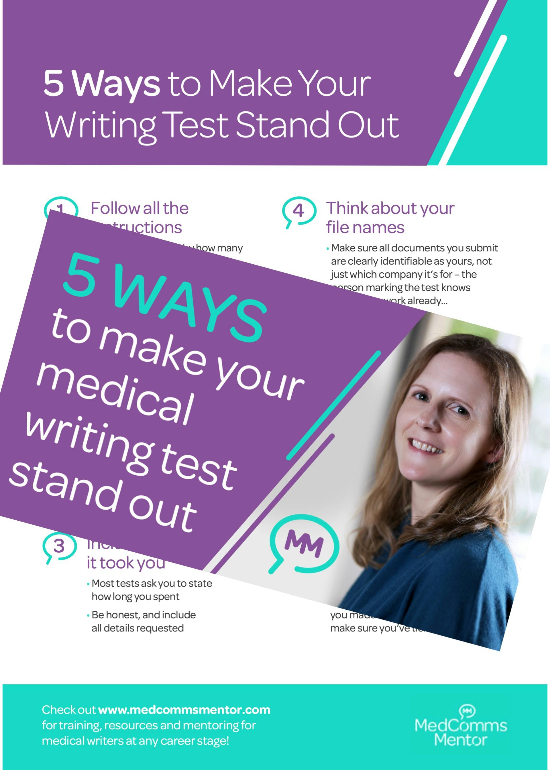 5 ways to make your writing test stand out