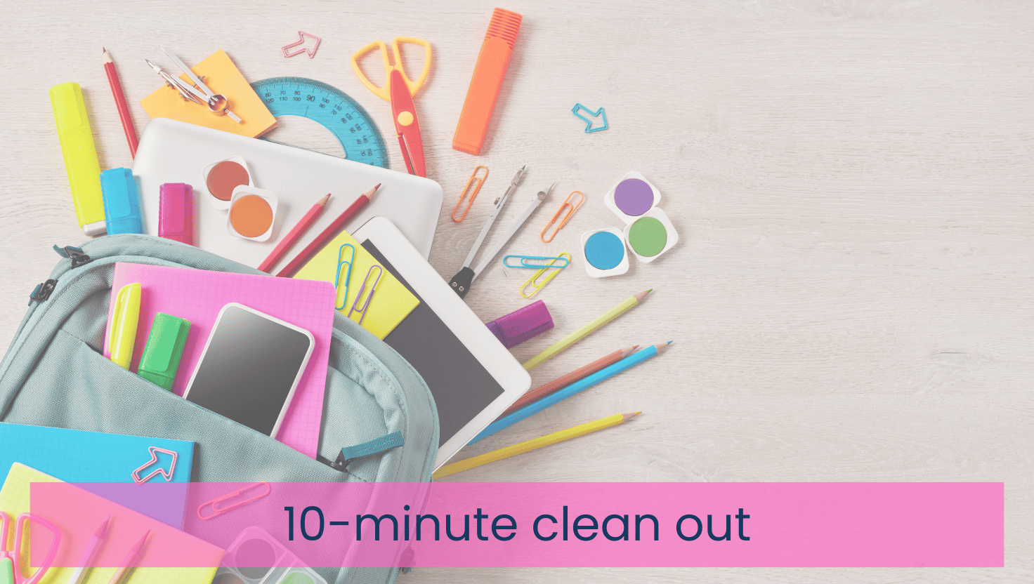 Back-to-school Power Moves for busy professional mom