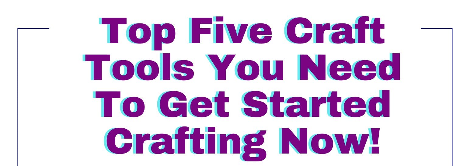 Basic Craft Tools for Beginners! Craft Tools MUST HAVE! 