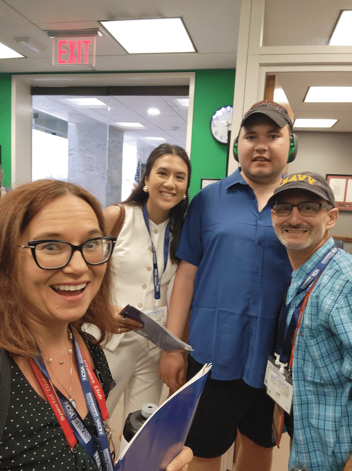 a happy autism family