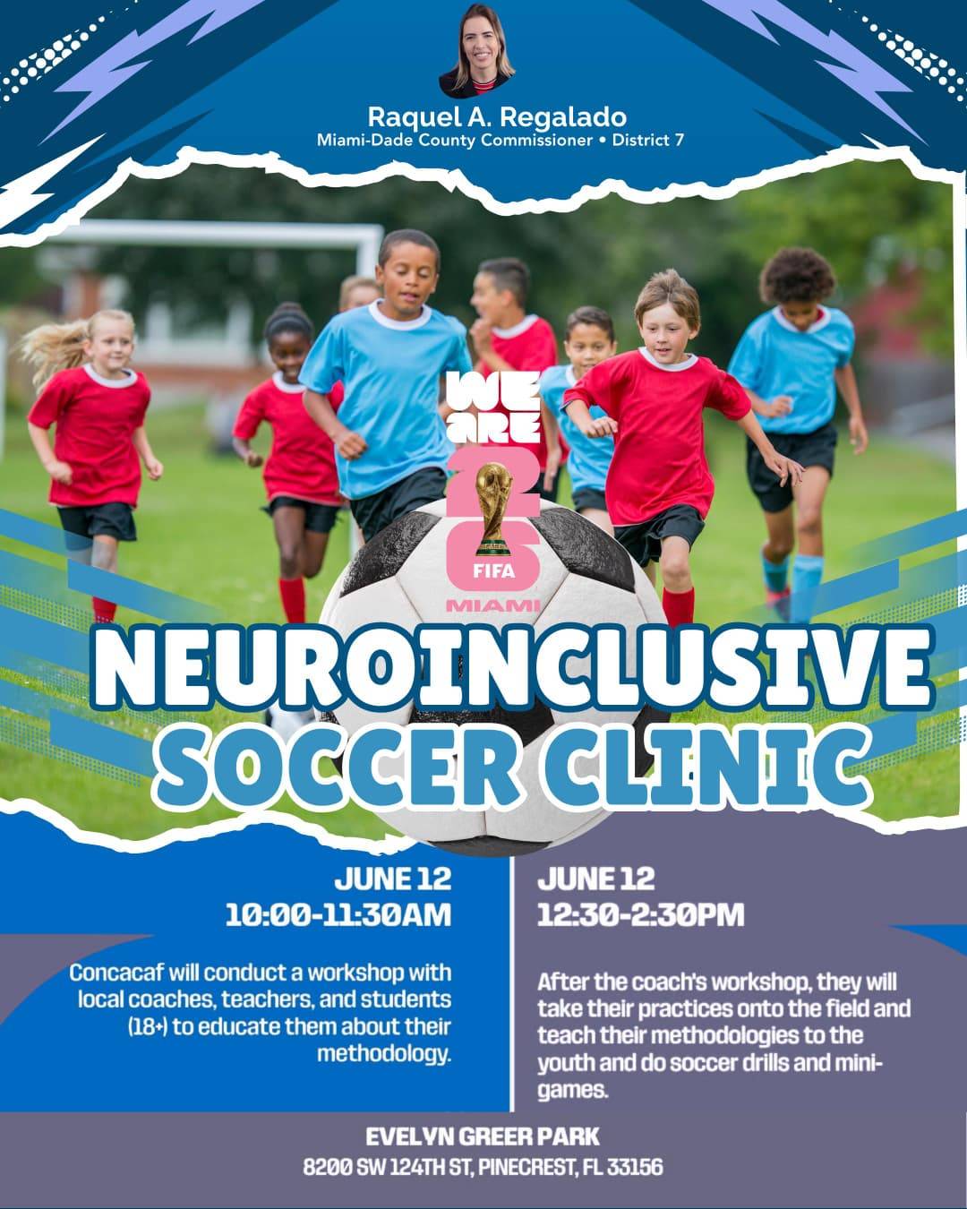 neuroinclusive soccer clinic