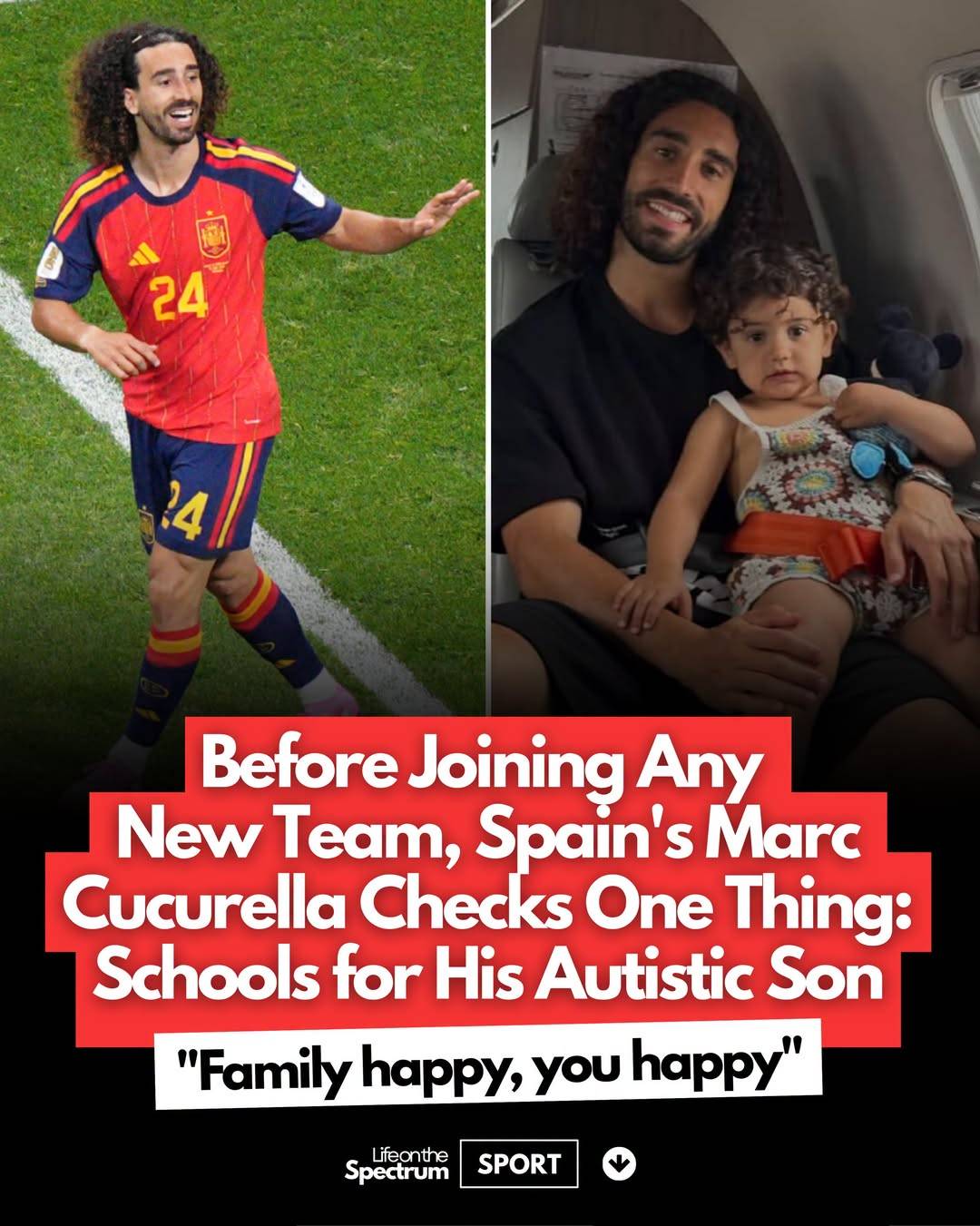World Cup footballer Marc Cucurella