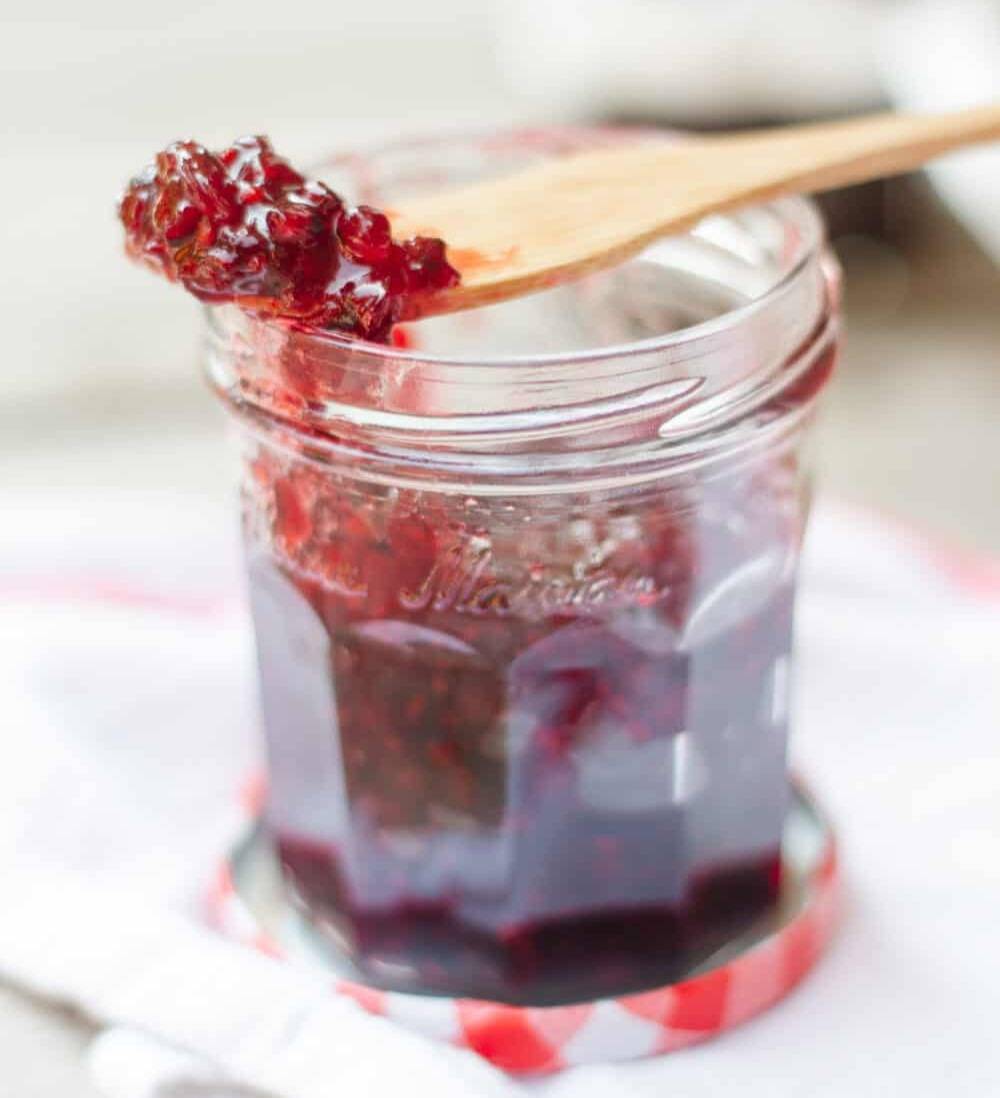 red currant jam