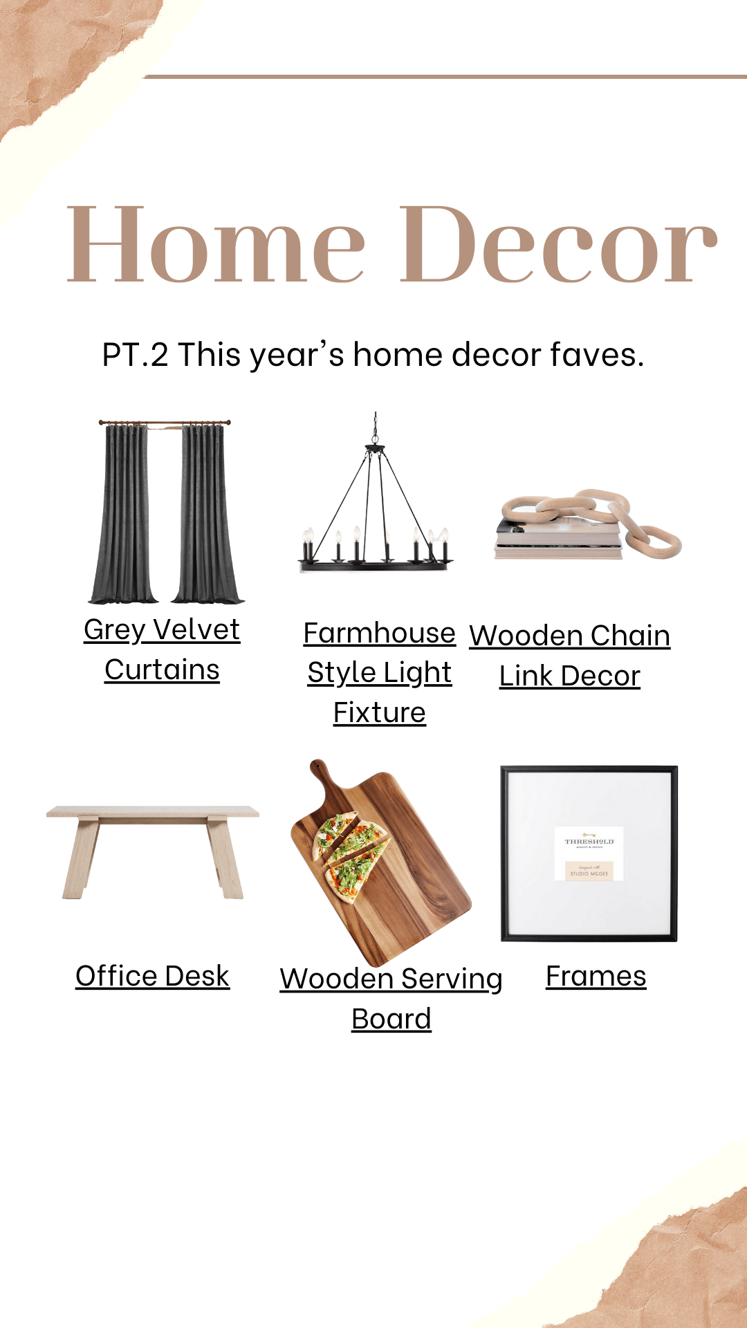 home decor pest sellers part two
