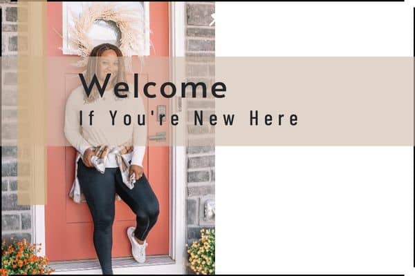 welcome message