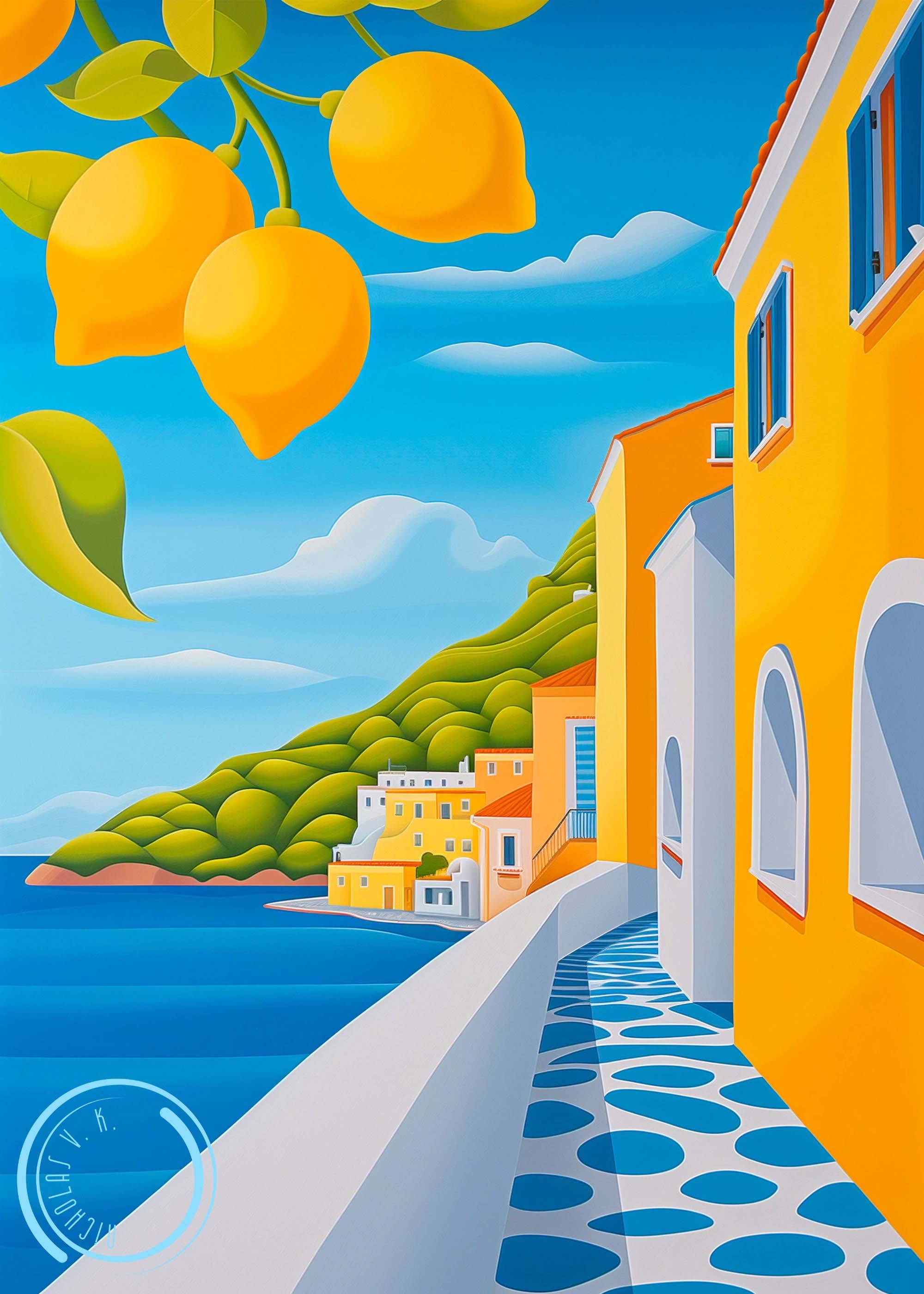 "Positano I" © Nicholas V. K.
