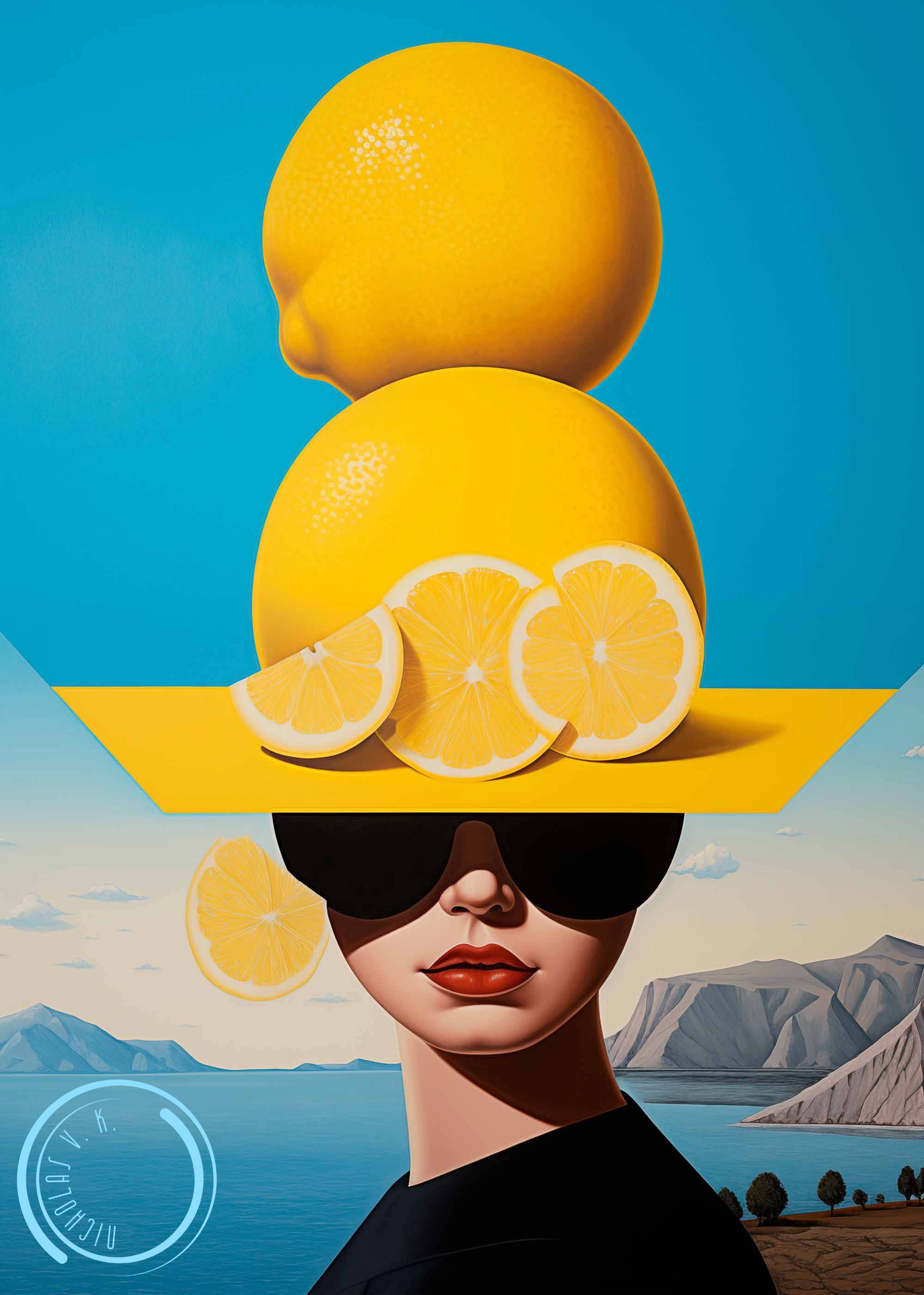 "Lemon Paths I" © Nicholas V. K.