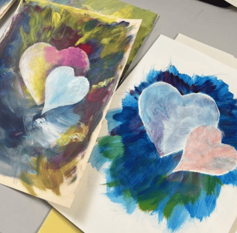 Heart Paintings