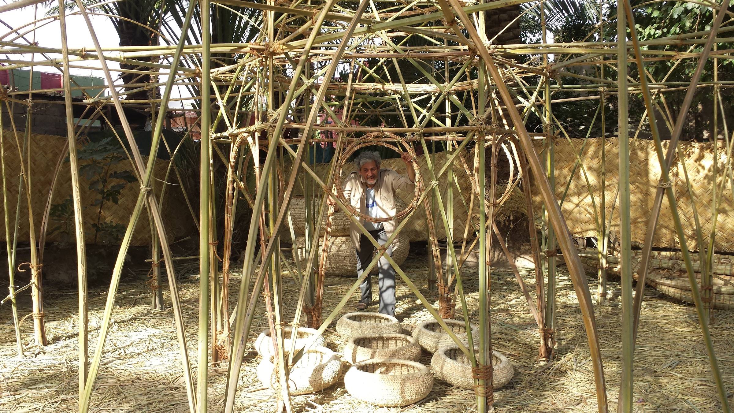 Rashad Salim's Ark Re-imagined modelling workshop, Hilla, 2016