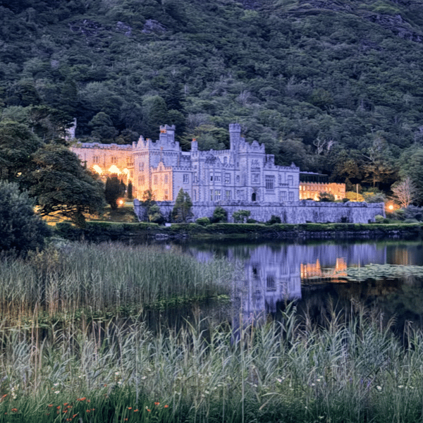 Kylemore Abbey in Ireland - looks like a castle