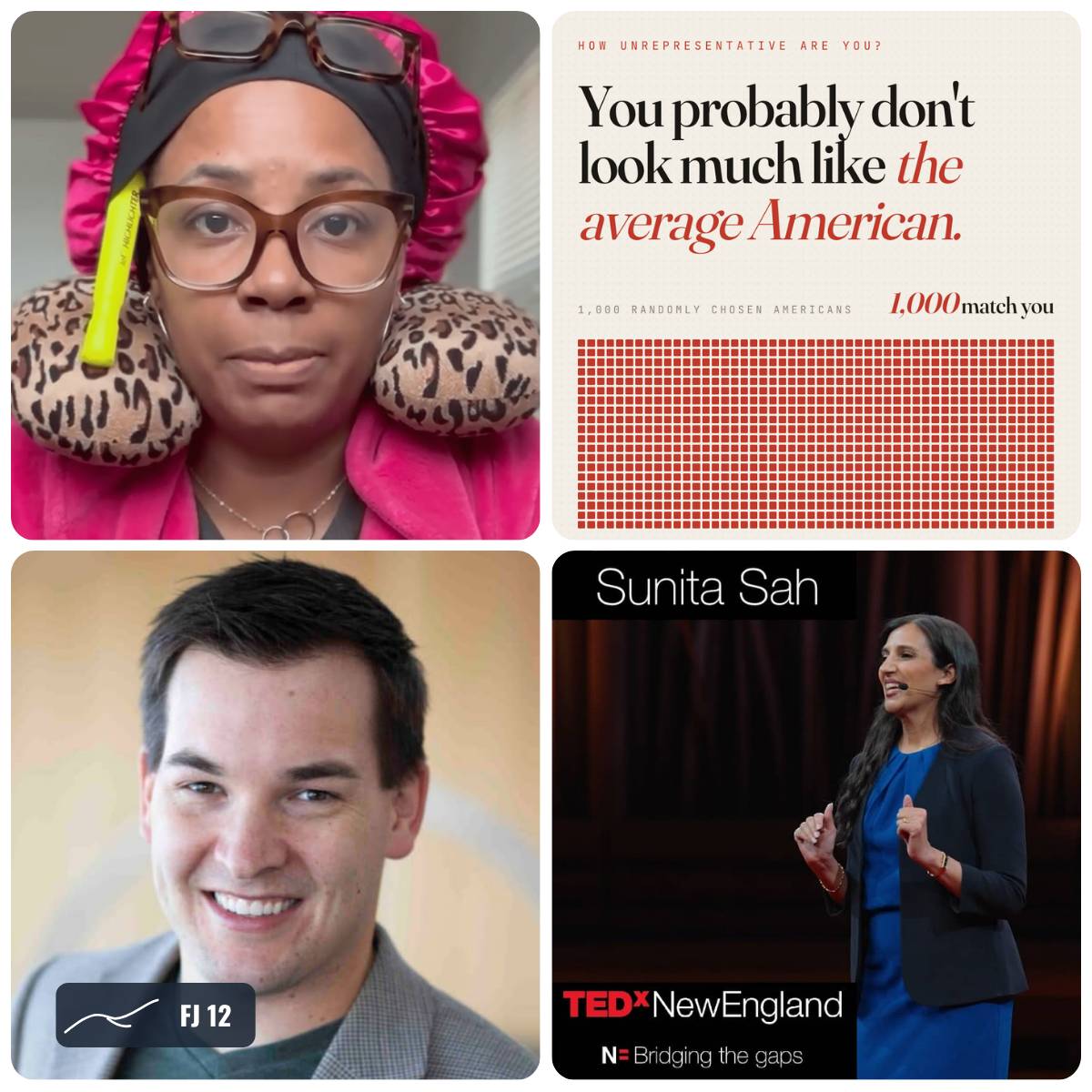 Grid of photos from this week's field journal