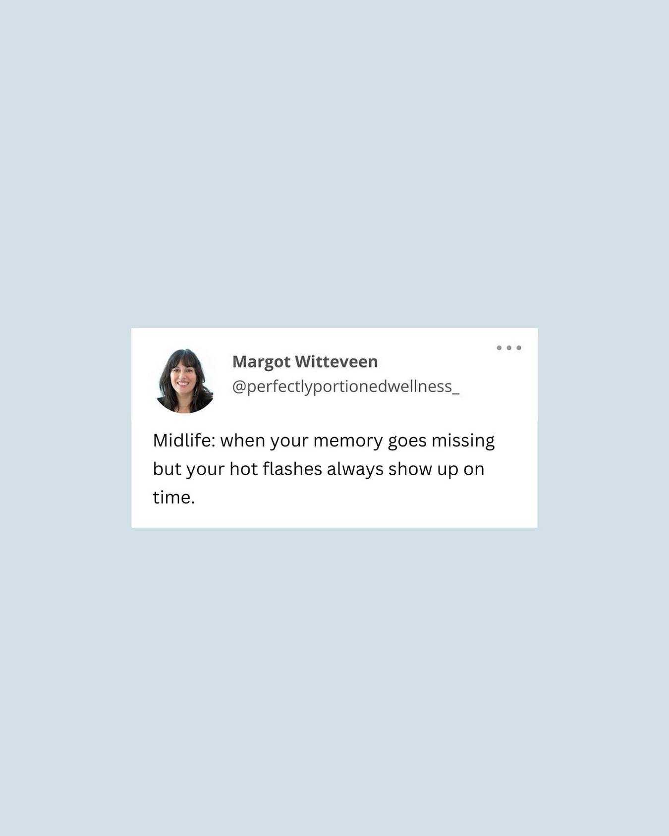 If this sounds familiar—you’re not alone. Brain fog, hot flashes, stubborn weight, restless nights… these symptoms are common, but they’re not something you should have to just “deal with.”

Your body is sending you signals, and the good news is—you can support it in a way that brings relief, energy, and balance back into your daily life.

Want to learn more about how we can support you? Head to our website (perfectlyportionedwellness.com) linked in our bio!

#PerimenopauseAwareness #HormoneHealth #WomensHealth #RealTalk #MidlifeWellness #EmpoweredWomen #MenopauseSupport