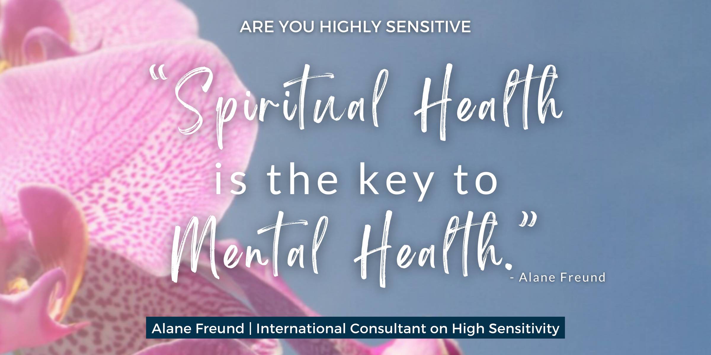 text Spiritual Health is the key to Mental Health