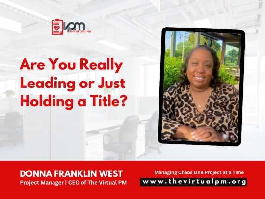 Are You Really Leading or Just Holding a Title?