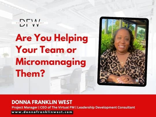 micromanaging team members