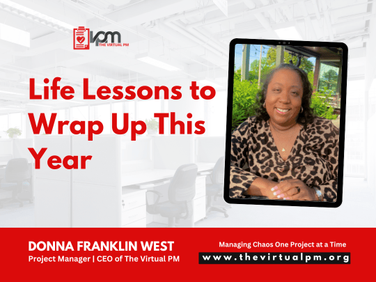 Life Lessons to Wrap Up This Year