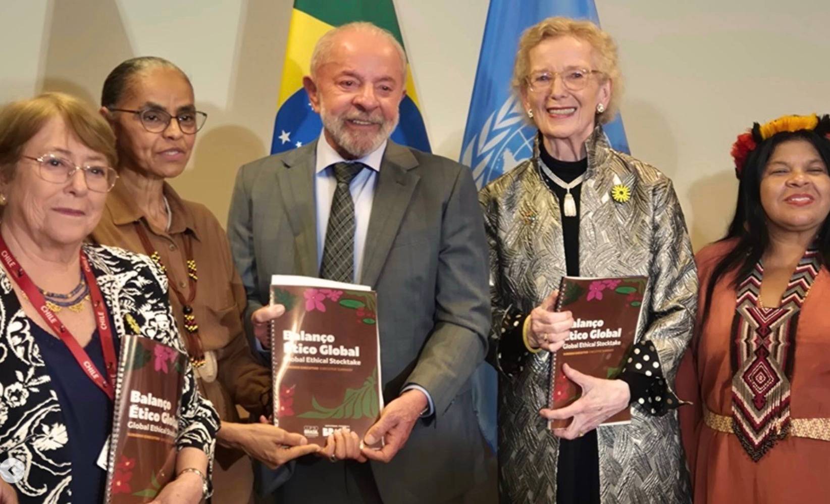 The findings so far for the UN's Call for a Global Ethical Stocktake were presented at 80th UN General Assembly meeting in New York, Sept '25 by Elders like Mary Robinson and Regional Convenors