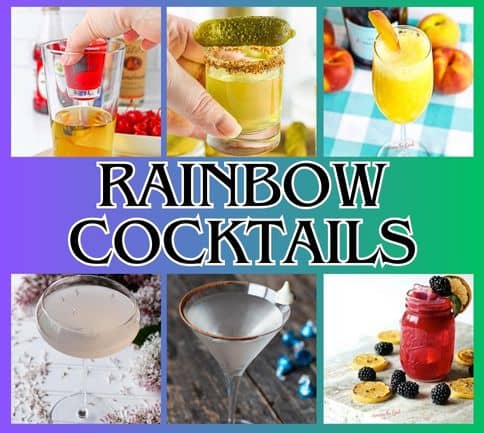 Rainbow Cocktail Recipes cookbook