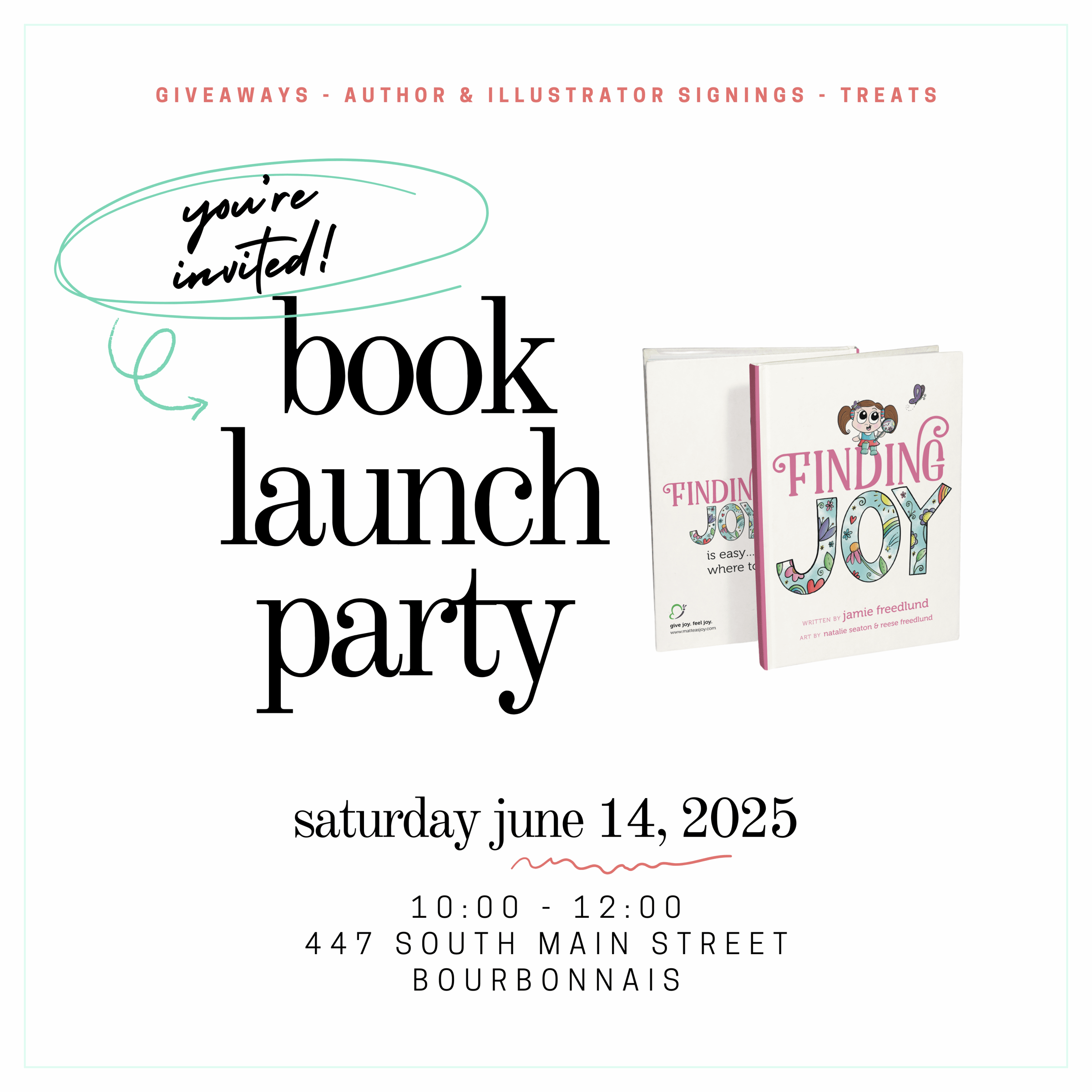 book party with us!