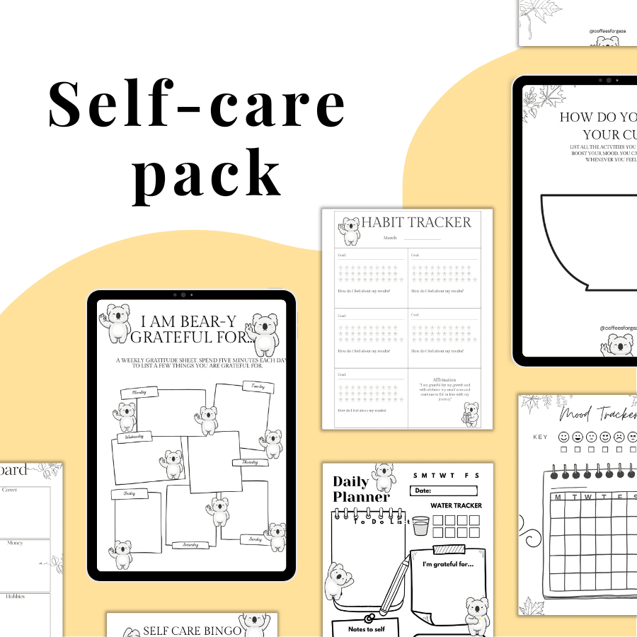 Self-care printable pack