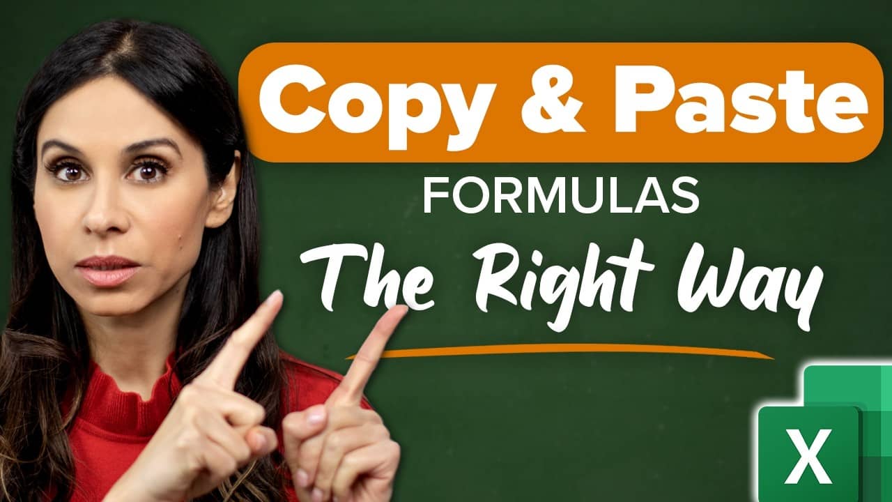 Learn How to Copy & Paste Formulas the RIGHT Way! 📥