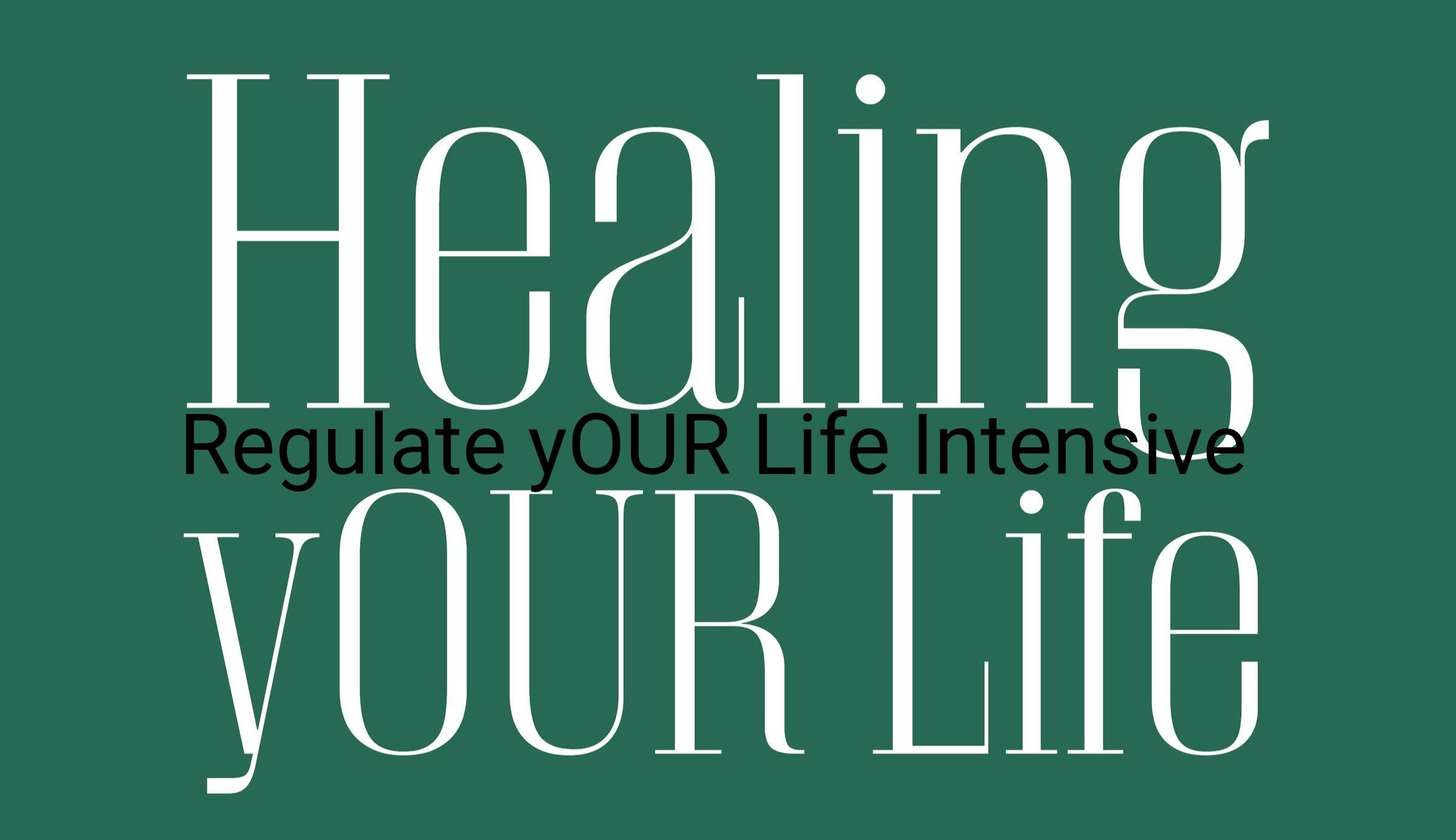 Regulate yOUR Life Intensive - single payment