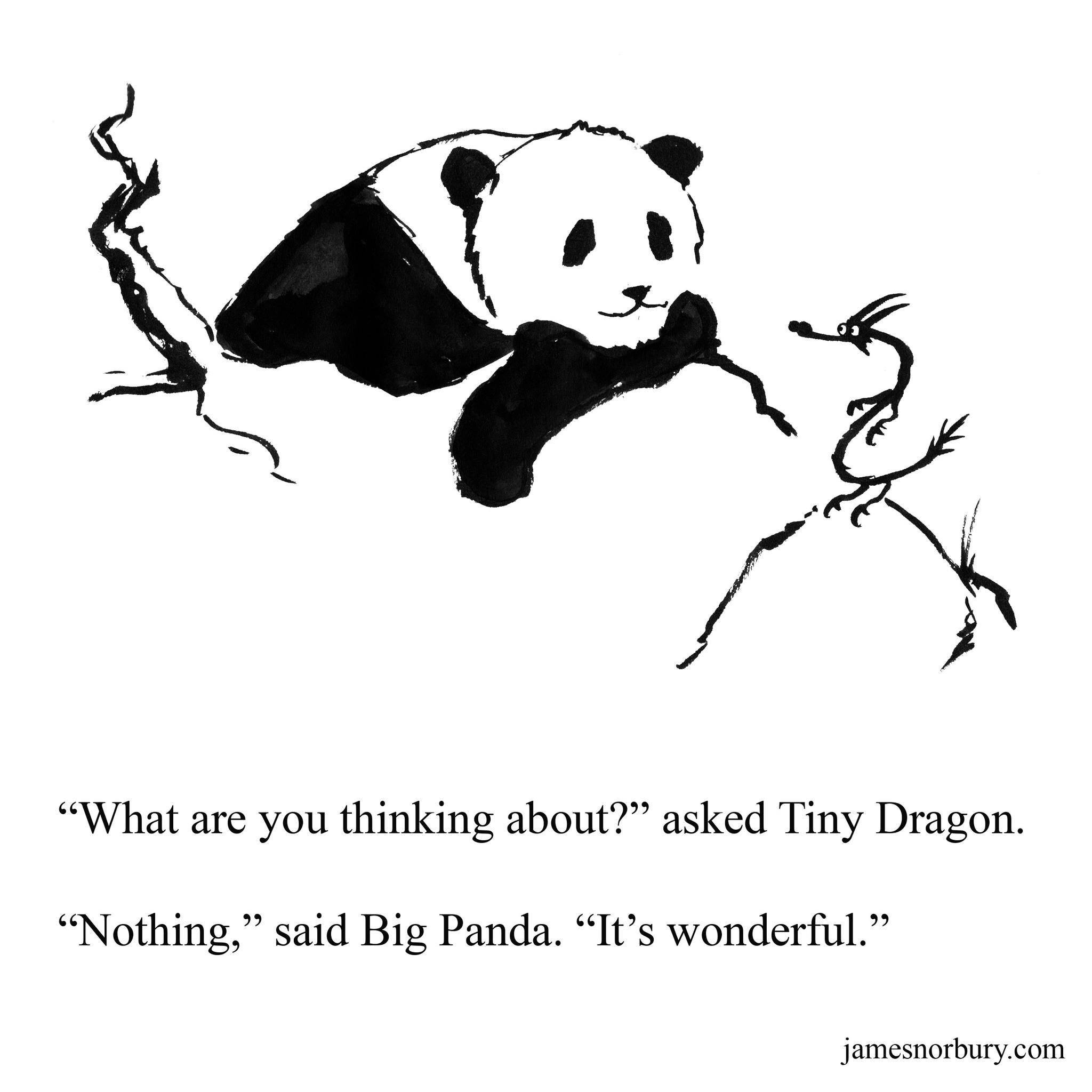Big Panda and Tiny Dragon illustration