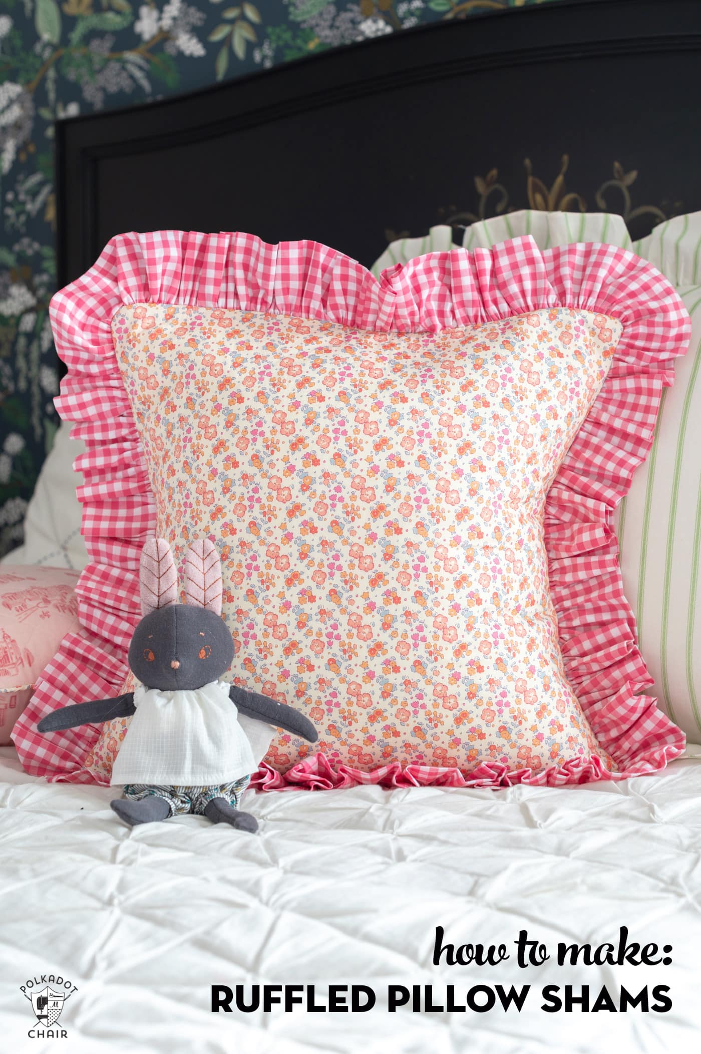 How to Make Ruffle Pillows