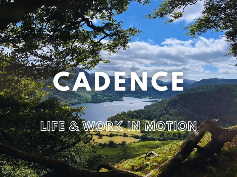 Lake District views by Mich Bondesio. Cadence Newsletter Banner, No 100.
