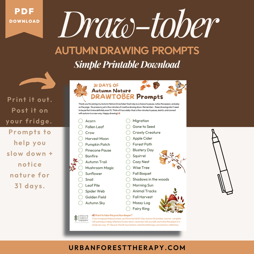 Draw-Tober Simple Printable