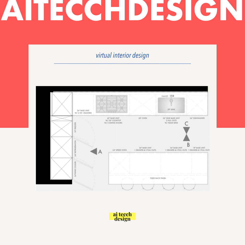 KITCHEN DESIGN | virtual interior design