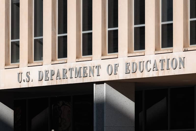 The u s department of education building in washington, d c