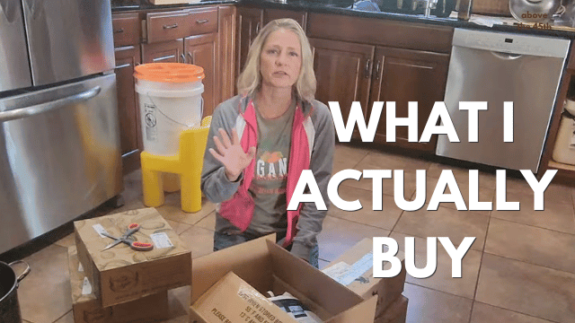 What I actually buy from azure standard