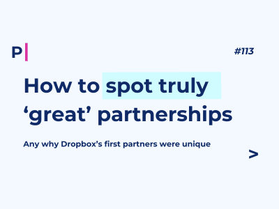 Edition #113 The Wednesday Partnership Newsletter