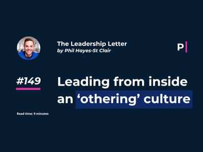 Leading from insight an 'othering' culture