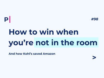 How to win when you're not in the room