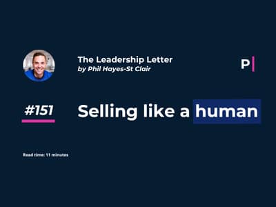 Selling like a human