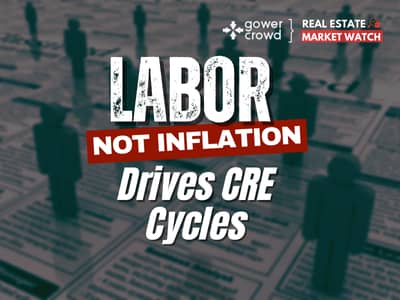 Labor not inflation drives CRE cycles