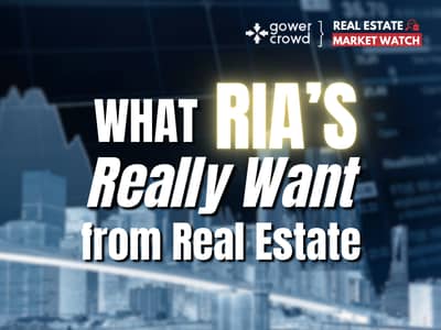 What RIA's really want from real estate
